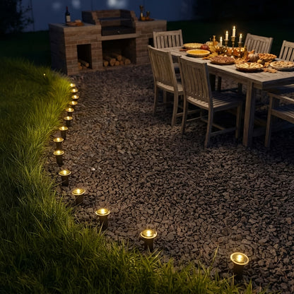 Solar Halloween Garden String Lights - Outdoor Spike Lights