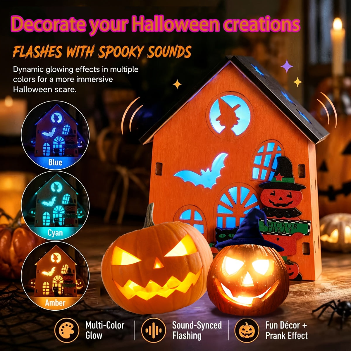 Halloween scare sound box, battery operated, no batteries included