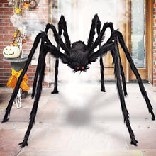 250cm Giant Halloween Spider - Outdoor Yard & Roof Decoration