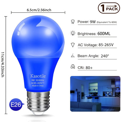 A19 LED Color Light Bulb - E26/E27 Holiday Party Lighting