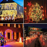 Twelve piece solar candy cane Christmas light set