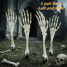 Halloween Skeleton Hand Decorations, Pair - Yard & Garden Ground Decor