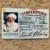 Santa Claus sleigh license for kids' Christmas traditions