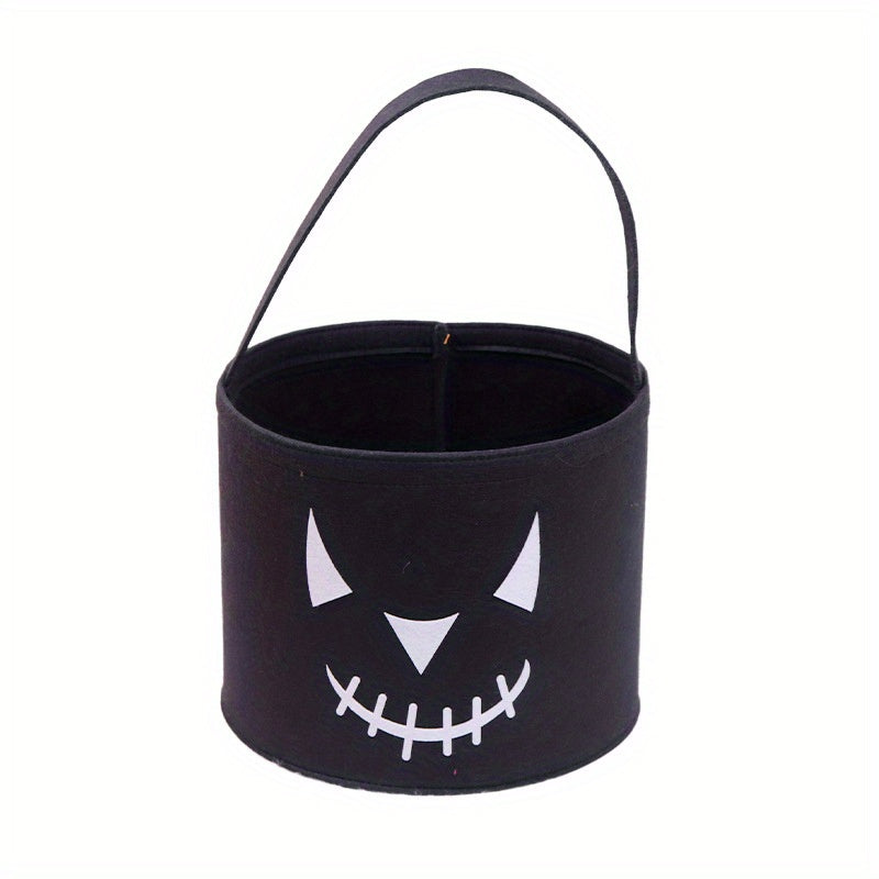 Felt Halloween candy bucket, product photo 5