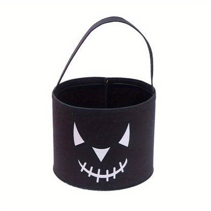 Felt Halloween candy bucket, product photo 5
