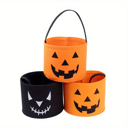 Felt Halloween candy bucket, product photo 7