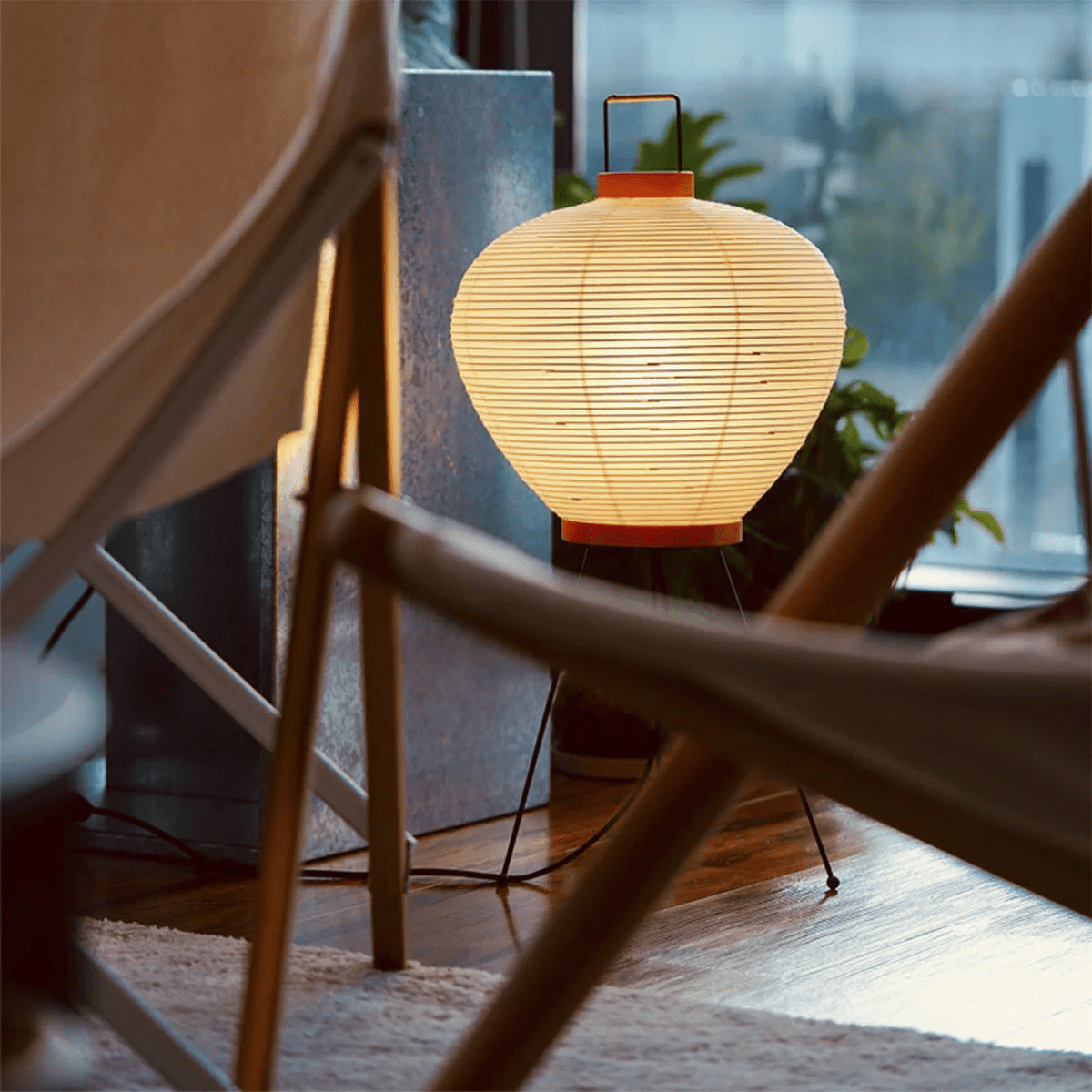 Kumo Lamps for Table, Japanese Lantern Table Lamps, White, 9 Sizes, Living Room & Bedside