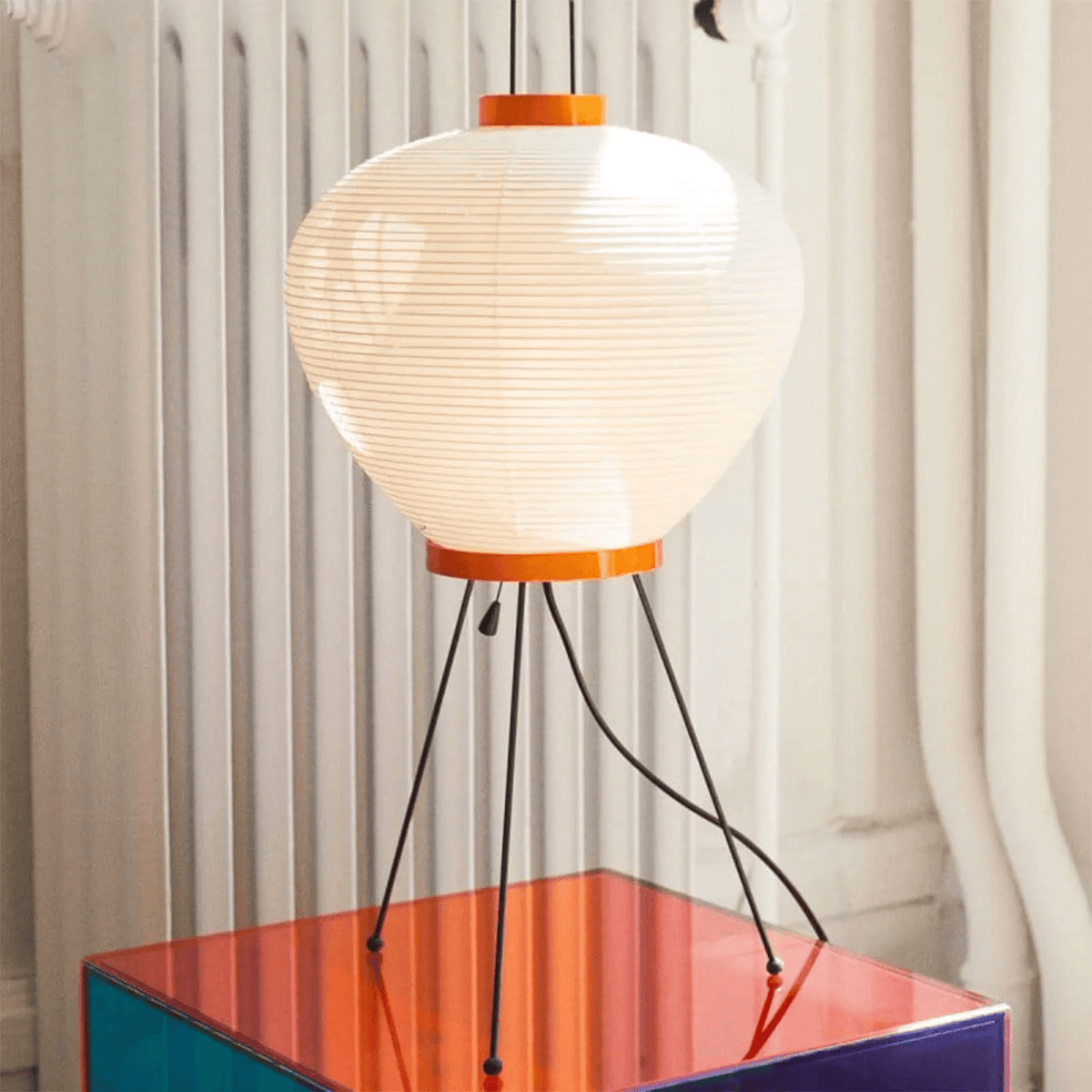 Kotori Rice Paper Lantern Table Lamp, Handmade Washi Shade, Plug-In, 8 Sizes