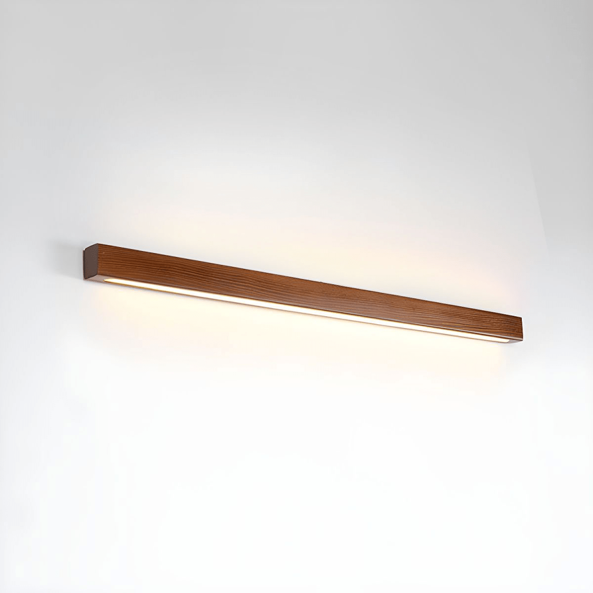 Soren Wood Wall Sconce Light, Linear Wood Wall Light, 3000K LED, Wall or Ceiling Mount