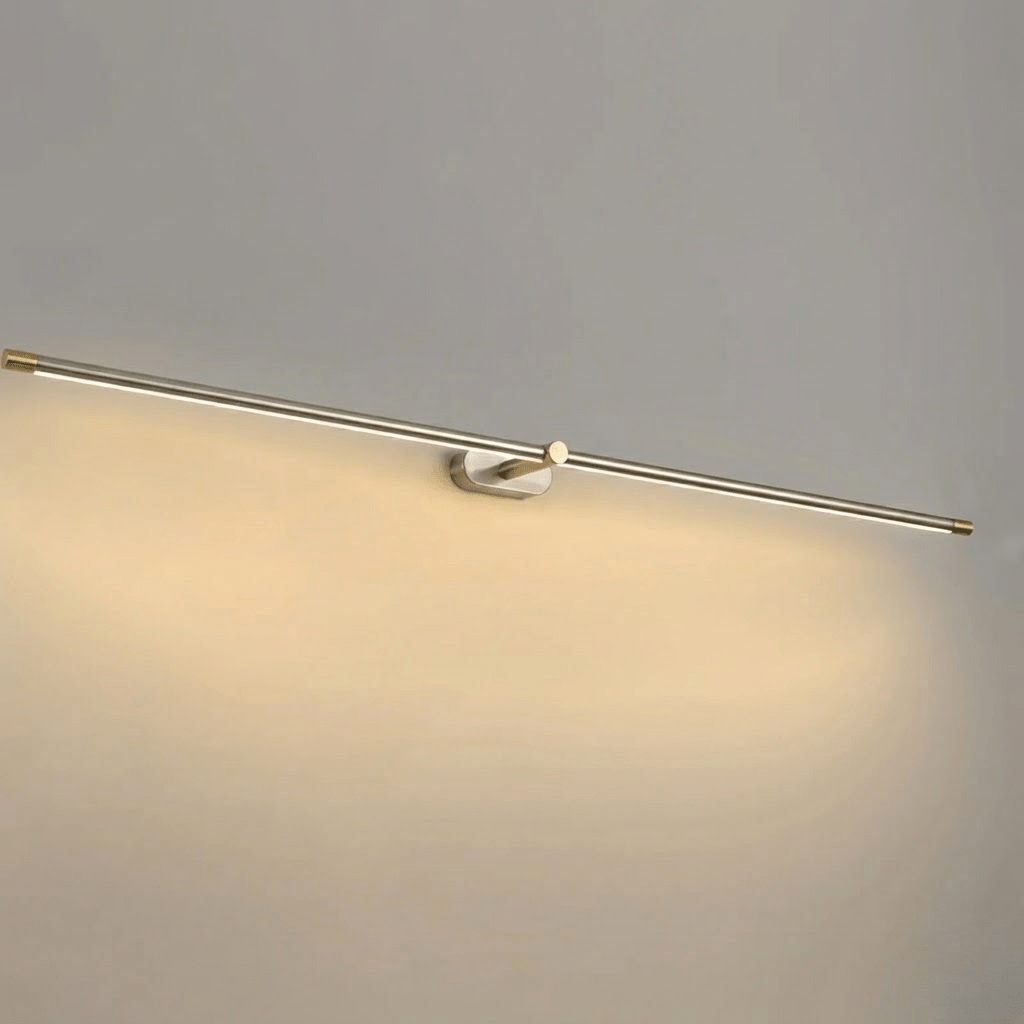 Alden Vanity Lights for Mirror, Linear LED Bathroom Wall Light, Hardwired, 27 to 50 Inch