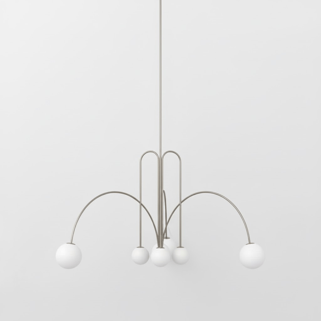 Soren Kitchen Island Pendant Light Fixture, Pendant Light Lamp, 1 or 6 Heads, 4 Colors
