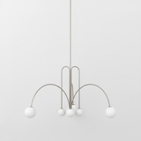 Soren Kitchen Island Pendant Light Fixture, Pendant Light Lamp, 1 or 6 Heads, 4 Colors