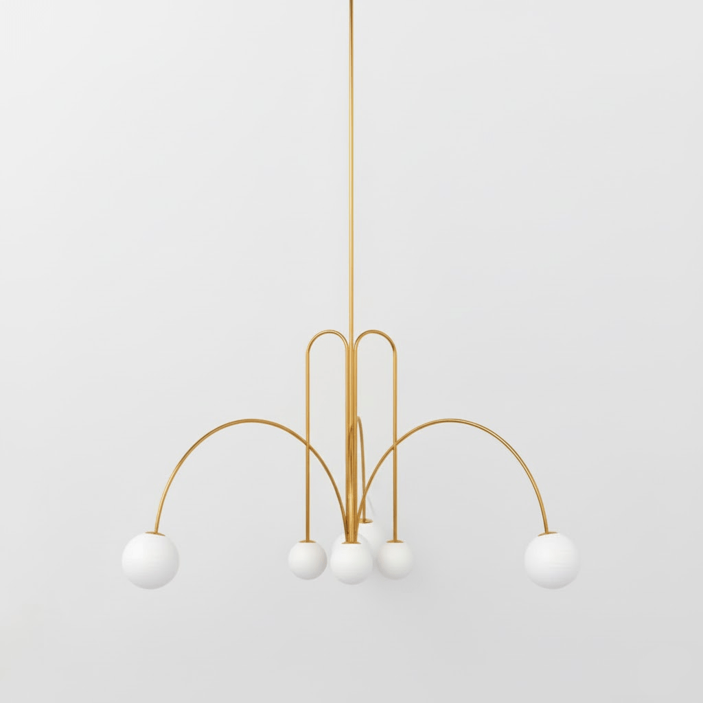 Soren Kitchen Island Pendant Light Fixture, Pendant Light Lamp, 1 or 6 Heads, 4 Colors