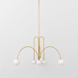 Soren Kitchen Island Pendant Light Fixture, Pendant Light Lamp, 1 or 6 Heads, 4 Colors