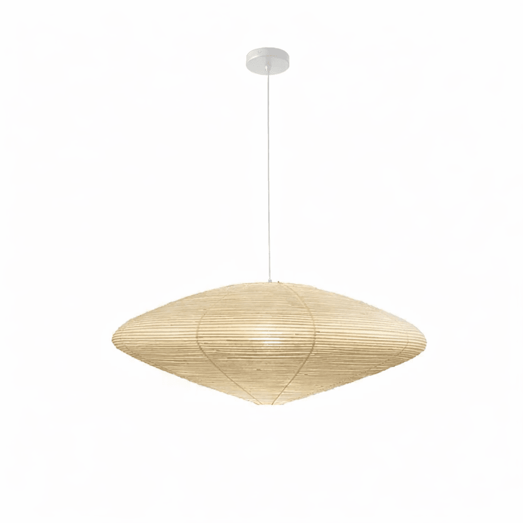 Kitchen Island Pendant Lighting Fixtures, Tomo Washi Paper Pendant, Handcrafted Shade, 3 Sizes