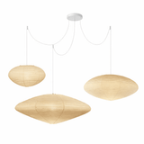 Tomo Island Kitchen Lighting Pendant, Washi Paper Pendant Light, 3 Sizes, Multi-Light Sets