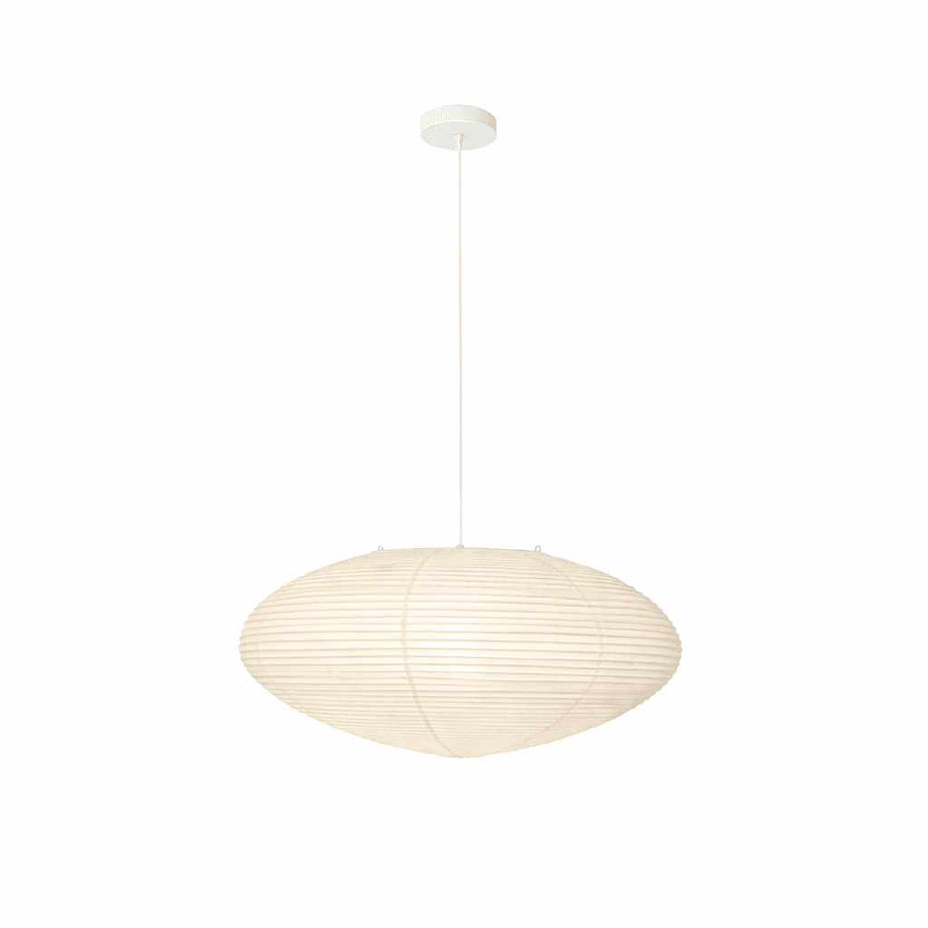 Kitchen Island Pendant Lighting Fixtures, Tomo Washi Paper Pendant, Handcrafted Shade, 3 Sizes