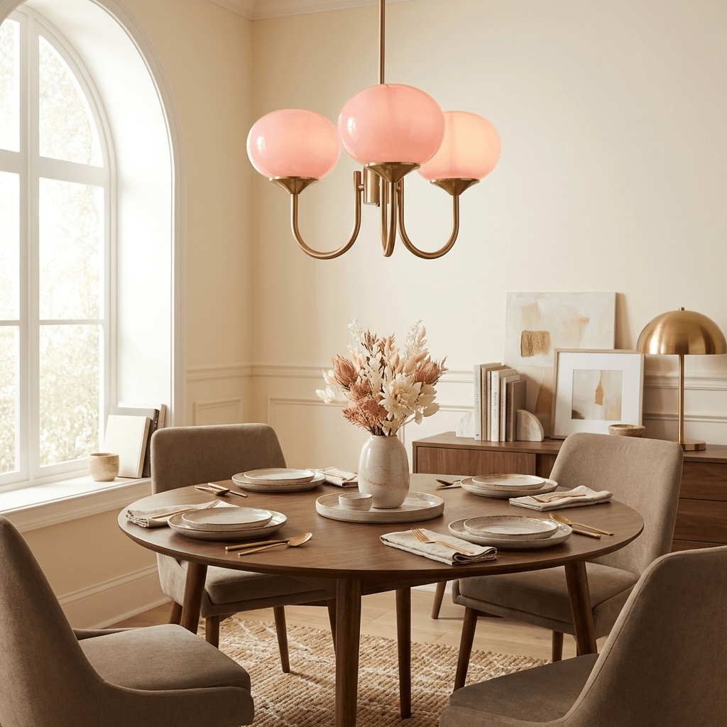 Marshmallow Chandelier — finish combination comparison