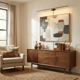 Plug In Wall Sconce, Minimalist Linear Wall Light, Warm Light, Gold, Dimmer Option