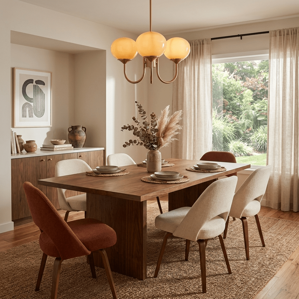 Cloudlet Modern Chandelier, Hand-Sprayed Glass Shades, Adjustable Drop