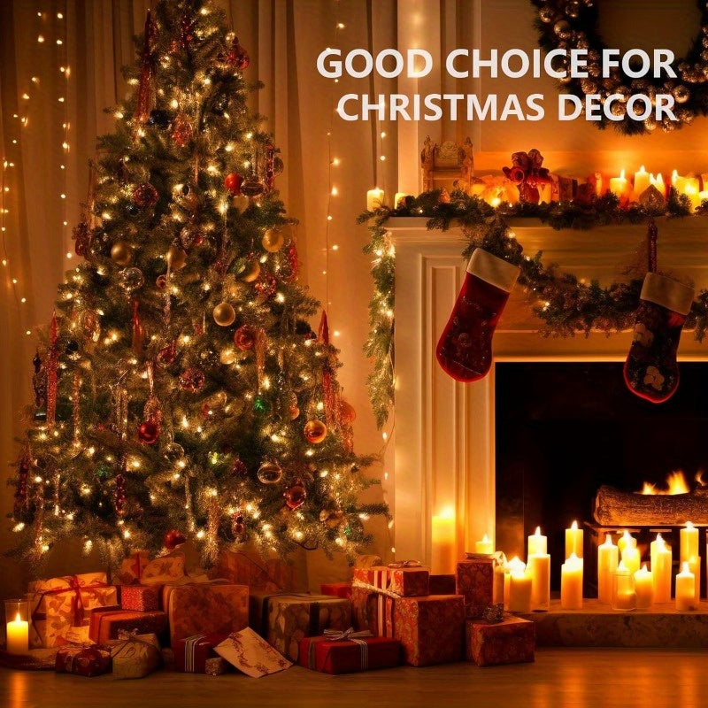 Outdoor Christmas Lights, 295 ft 900 LED String Lights, 8 Modes, Waterproof, Multicolor