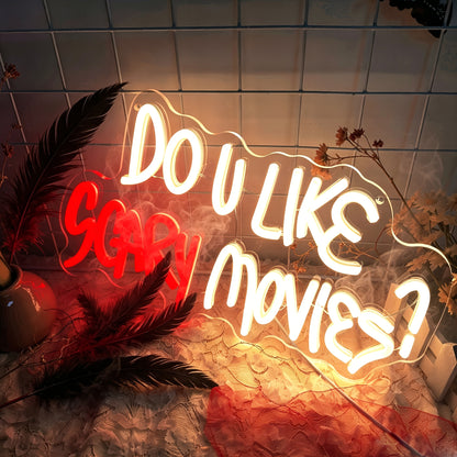 LED Neon Sign Wall Décor - Movie Quote Light Up Sign