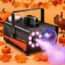 Smoke Machine with Disco Lights - Halloween Fog Machine