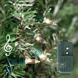 23.7 ft strand of clear mini bulbs for Christmas decor