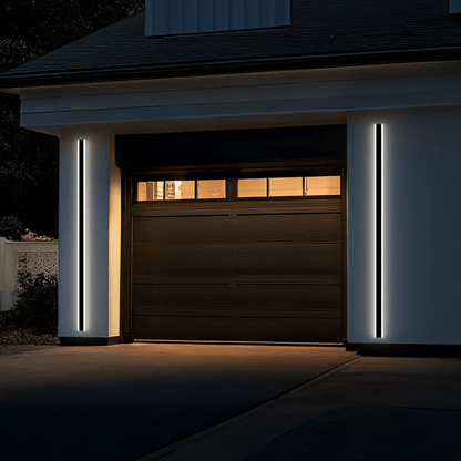 Strela Outdoor LED Wall Light – IP65 Waterproof, 3 Color Temperatures, Remote Dimming