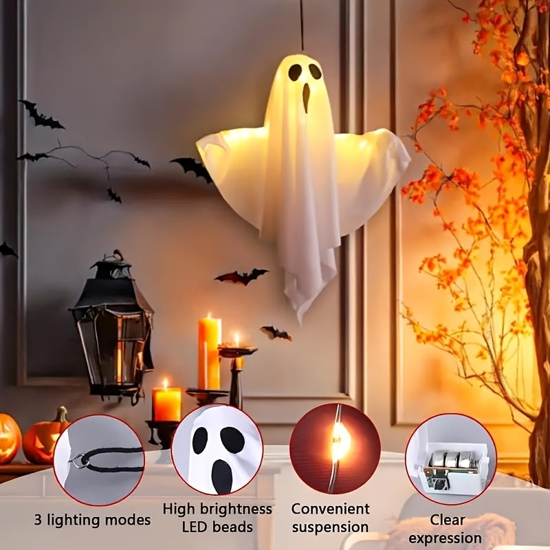 Halloween Ghost Face Yard Stake - Outdoor Garden & Yard Decoration
