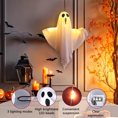 Halloween Ghost Face Yard Stake - Outdoor Garden & Yard Decoration