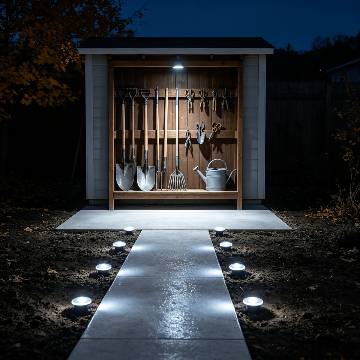 Solar Halloween Garden String Lights - Outdoor Spike Lights