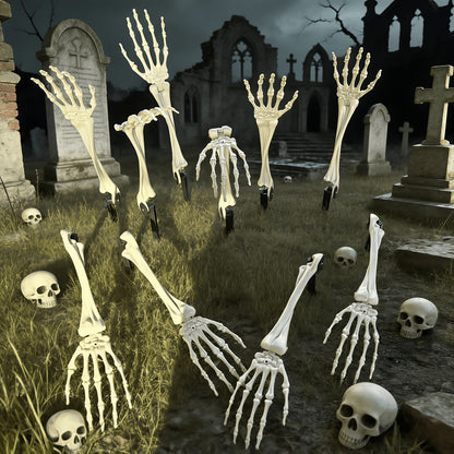 Halloween Skeleton Hand Decorations, Pair - Yard & Garden Ground Decor
