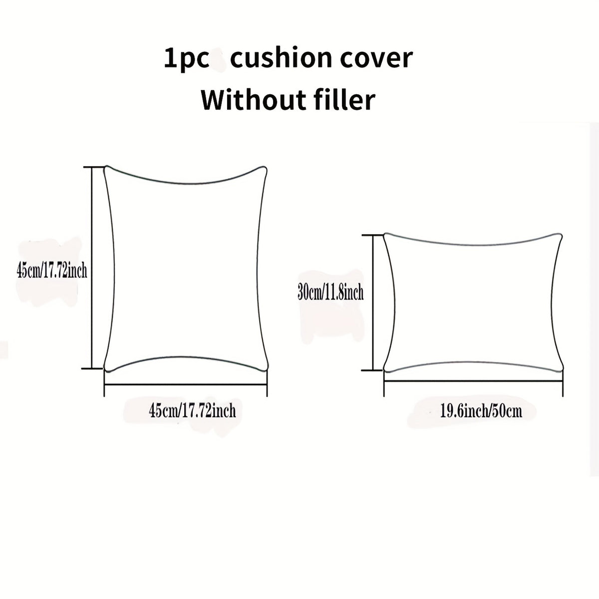 Ghost Pillow Cover - Halloween Throw Pillow Décor