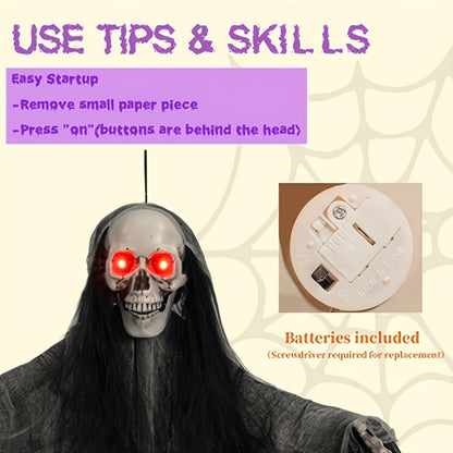 Hanging skeleton set, additional product view