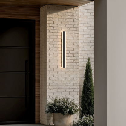 Strela Outdoor LED Wall Light – IP65 Waterproof, 3 Color Temperatures, Remote Dimming
