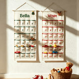 Advent calendar name detail