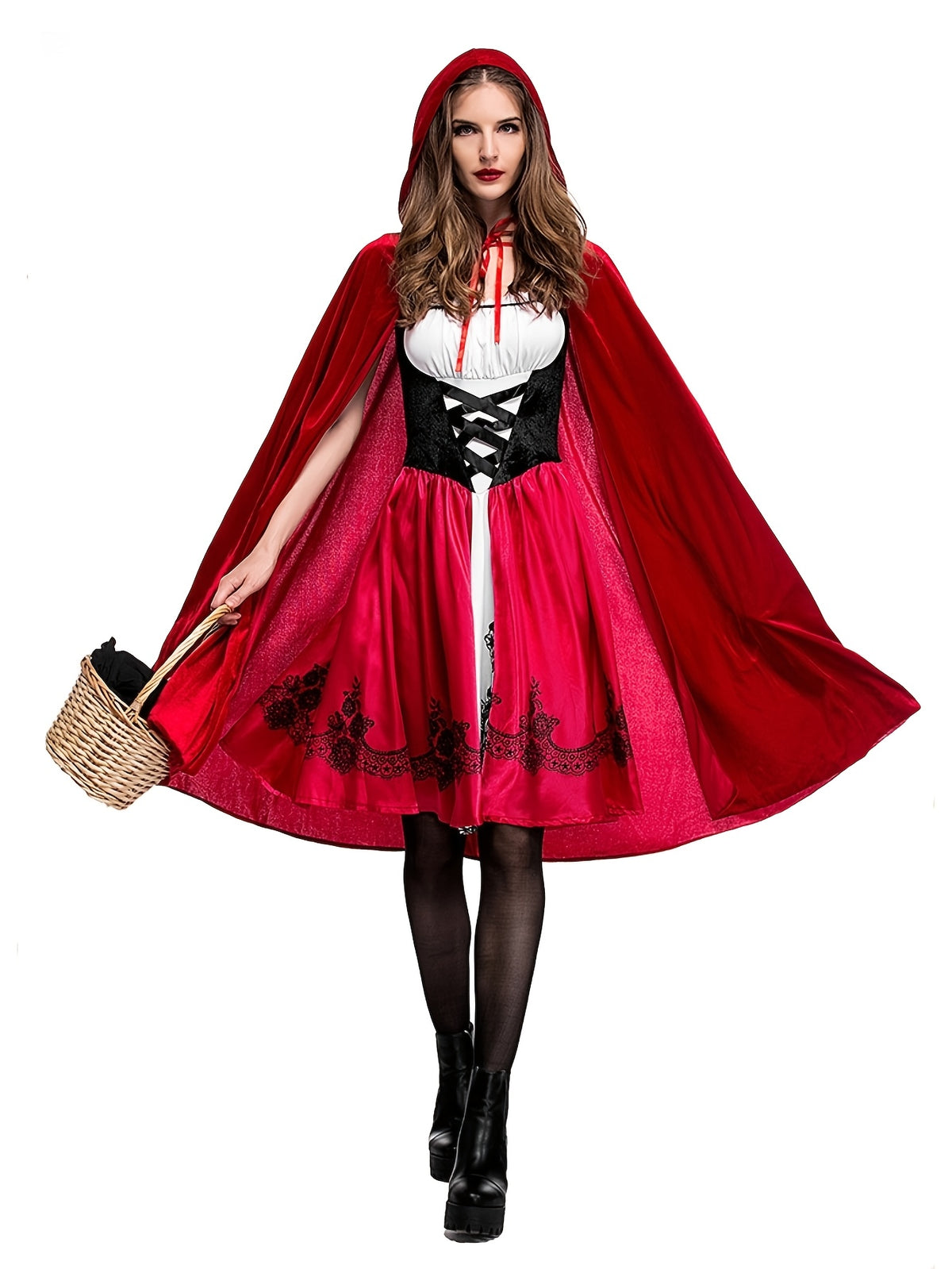 Two piece princess costume shown from the back