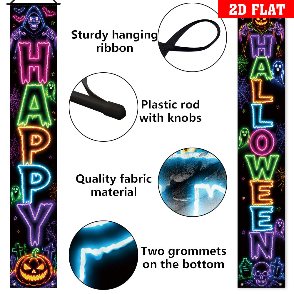 Halloween banner packaging