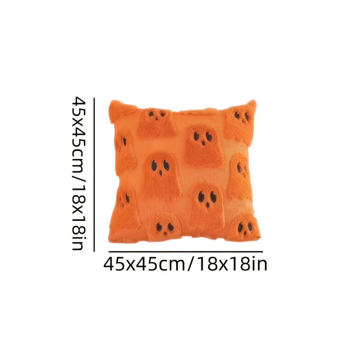 Ghost Pillow Covers Set - Halloween Throw Pillow Décor