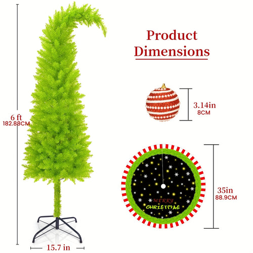 Lighted artificial Christmas tree wrapped in USB string lights