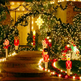 String of Christmas Lights, 181 ft 500 LED, 8 Modes, Green Wire, Indoor & Outdoor Use