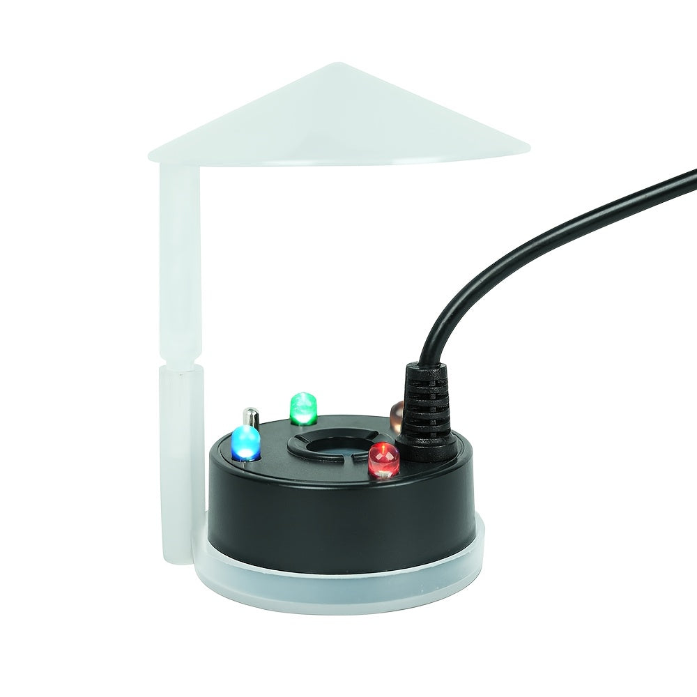 Black mist maker seated on its included stand