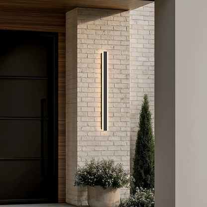 Strela Outdoor LED Wall Light – IP65 Waterproof, 3 Color Temperatures, Remote Dimming