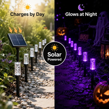 Solar Halloween Garden Lights - Ground Insert Yard Décor