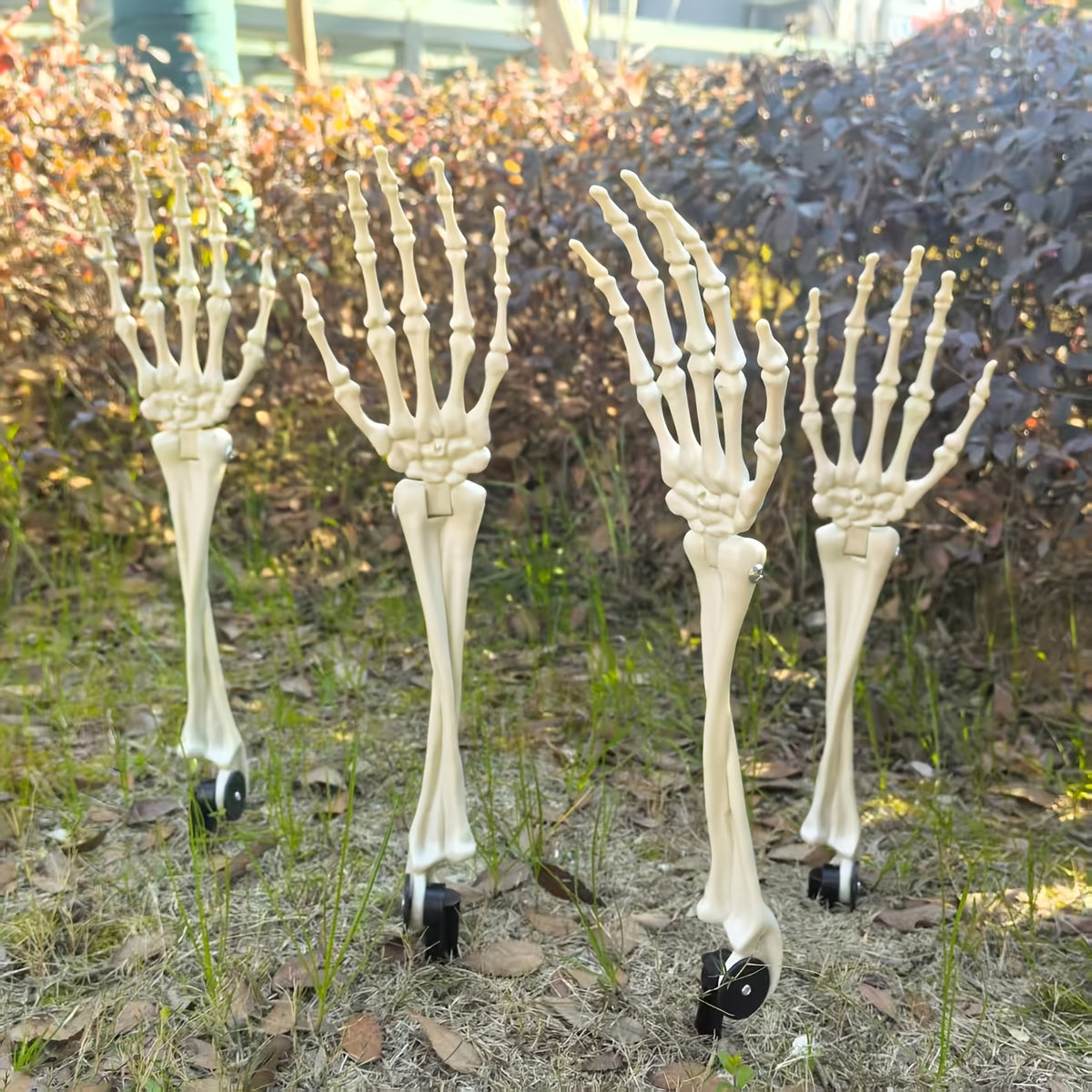 Halloween Skeleton Hand Decorations, Pair - Yard & Garden Ground Decor