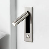 Eskil Bedside Wall Lights, Recessed Reading Sconce, Folds Flush, Pull Switch, 3000K Warm White