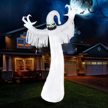 9.85-foot inflatable ghost Halloween yard decoration, front view