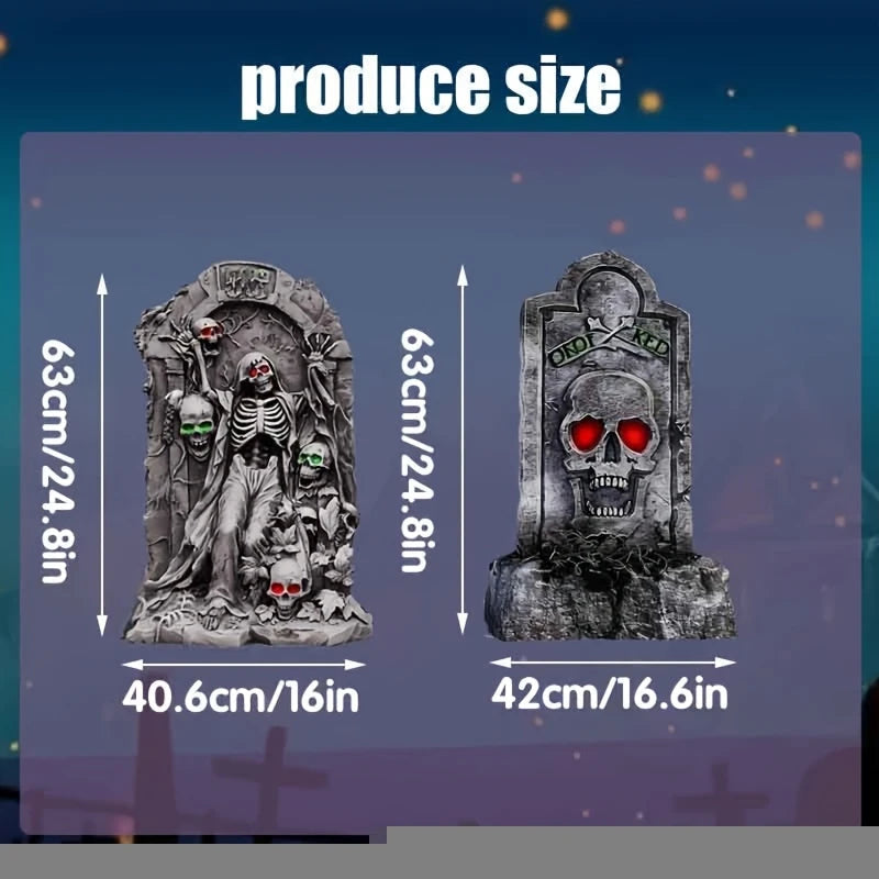 Haunted house Halloween ornament shown from another angle