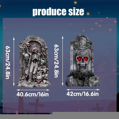 Haunted house Halloween ornament shown from another angle